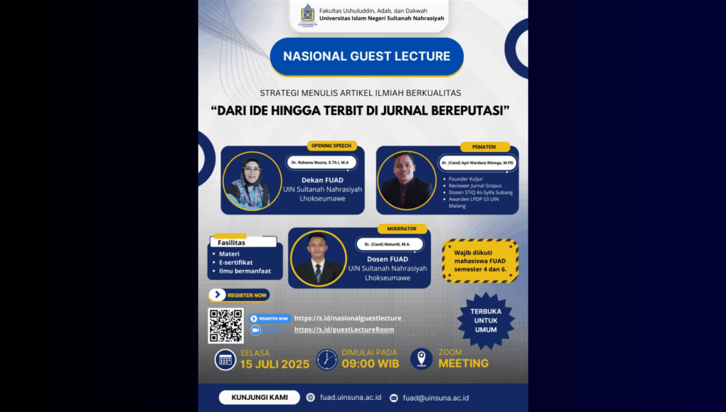 National Guest Lecture